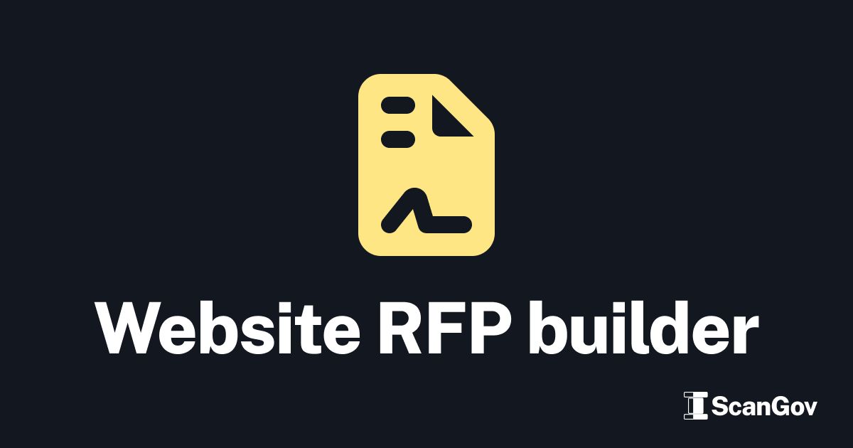 Website RFP builder