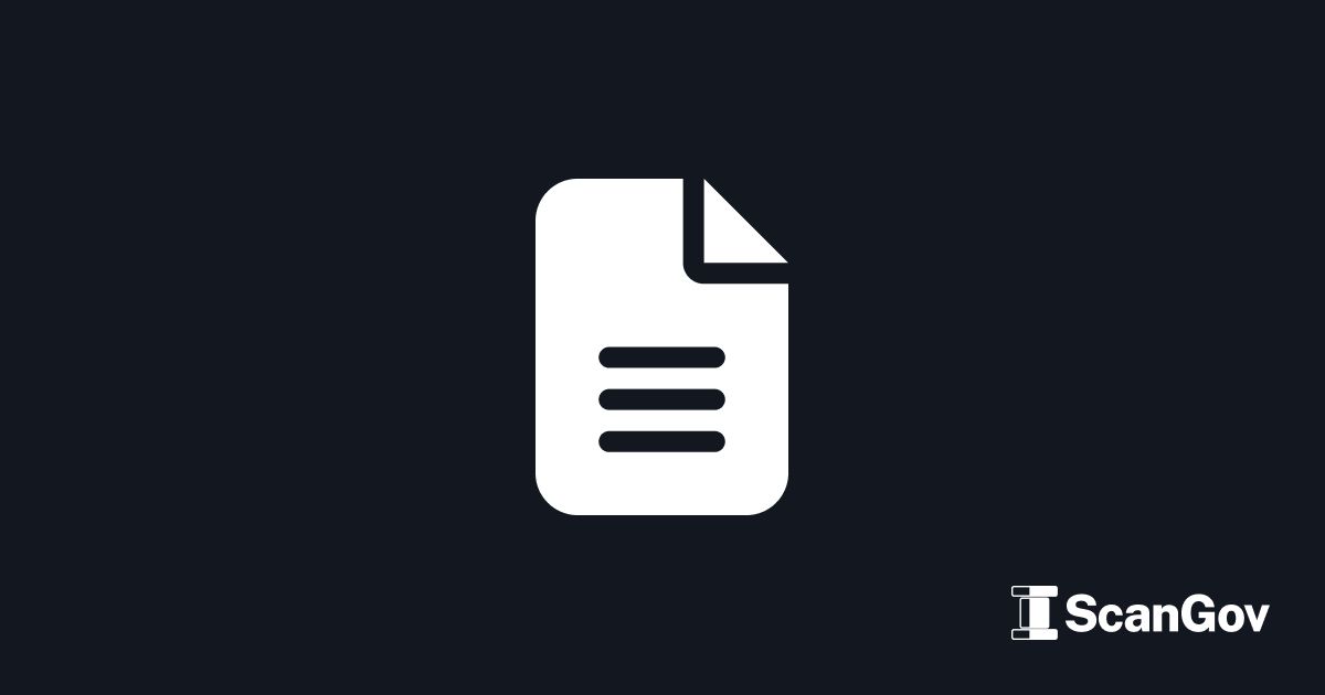 File icon centered with ScanGov logo bottom right